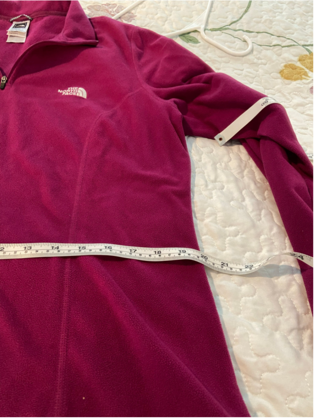The North face burgundy pullover, size XL - Picture 6 of 6